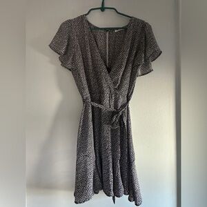 Black and White Polka Dot Fit and Flare